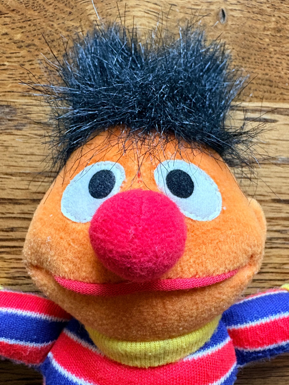 VTG 1997 TYCO/Mattel Ernie stuffed doll Sesame Street stuffie- 9 inches - Picture 8 of 15